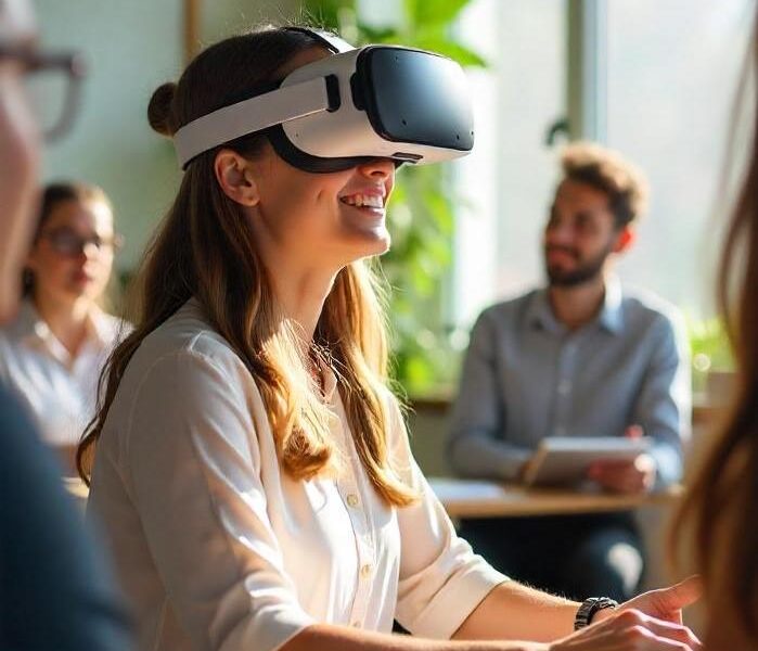 VR dans une classe