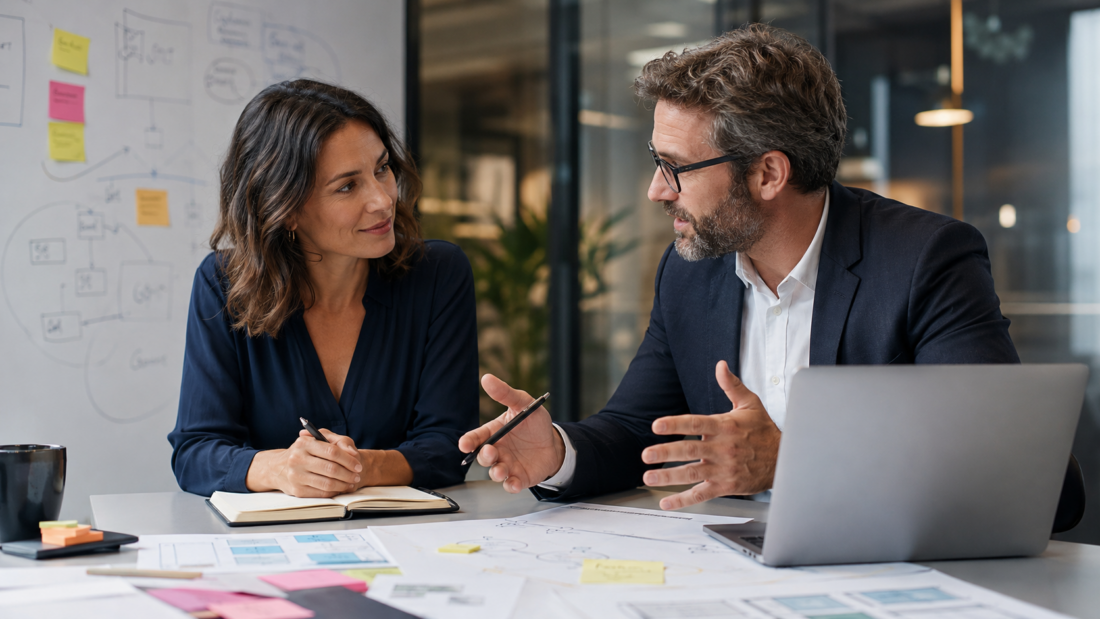 Expert et responsable formation en cadrage d'une simulation pédagogique